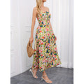 listing: new  women's elegant bandeau date night printed dress