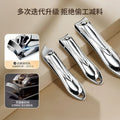 Nail clipper set with folding storage case - complete manicure tool kit - wholesale available - stainless steel nail clippers