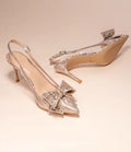 Stiletto pointed toe peep-toe autumn bridal shoes fashion european and american rhinestone bridesmaid high heels sandals new crystal wedding shoes