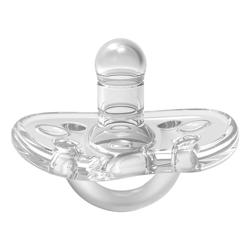 Factory direct sales, all liquid silicone, thumb type, nipple type, infants and toddlers sleep well, all silicone pacifiers