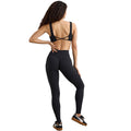 Fashion cross-border nude yoga clothes for women, tight-fitting, quick-drying yoga bra, outdoor running fitness clothes, sports suit