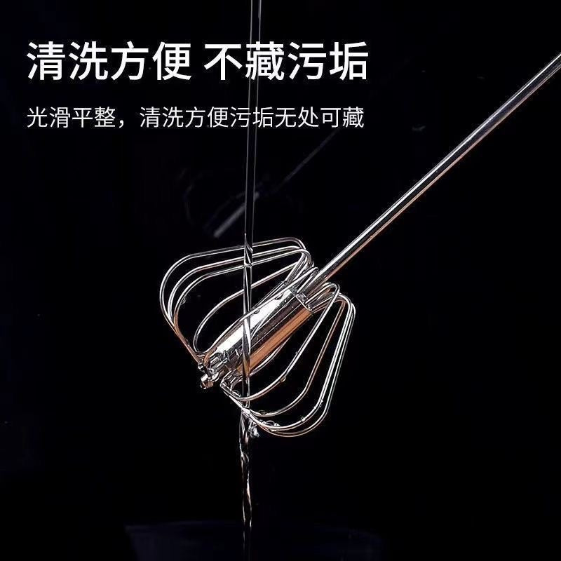 baking manual semi-automatic egg whisk multifunctional cream cake egg white push-down rotate egg whisk