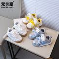 Vancahao spring & fallnew arrival boys breathable casual shoes easiest for matchwhite shoes girl non-slip soft bottom sneakers forrest gump shoes