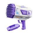 2025 new cross-border bubble machine - kids' handheld electric gatling bubble gun with 125 bubbles - trendy toy for girls