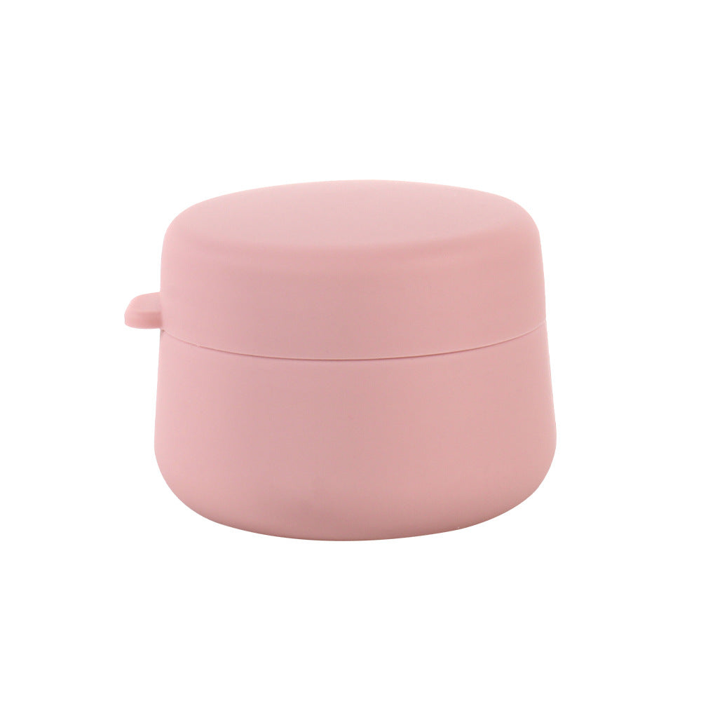 Silicone Packing Box 50ml Travel Portable Food Cosmetics Jewelry Silicone Outdoor Storage Box