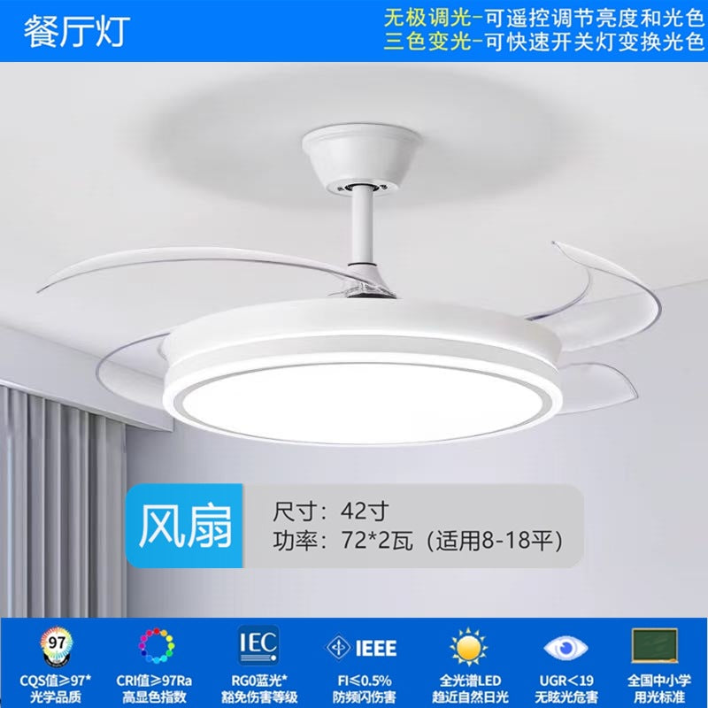 Zhongshan Lighting Restaurant Eye Protection Package Combination Simple Modern Living Room Main Light Bedroom Crystal Suction LED Ceiling Light
