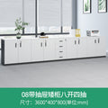 Warm white 3600*400mm [eight open and four draws] (delivery included)