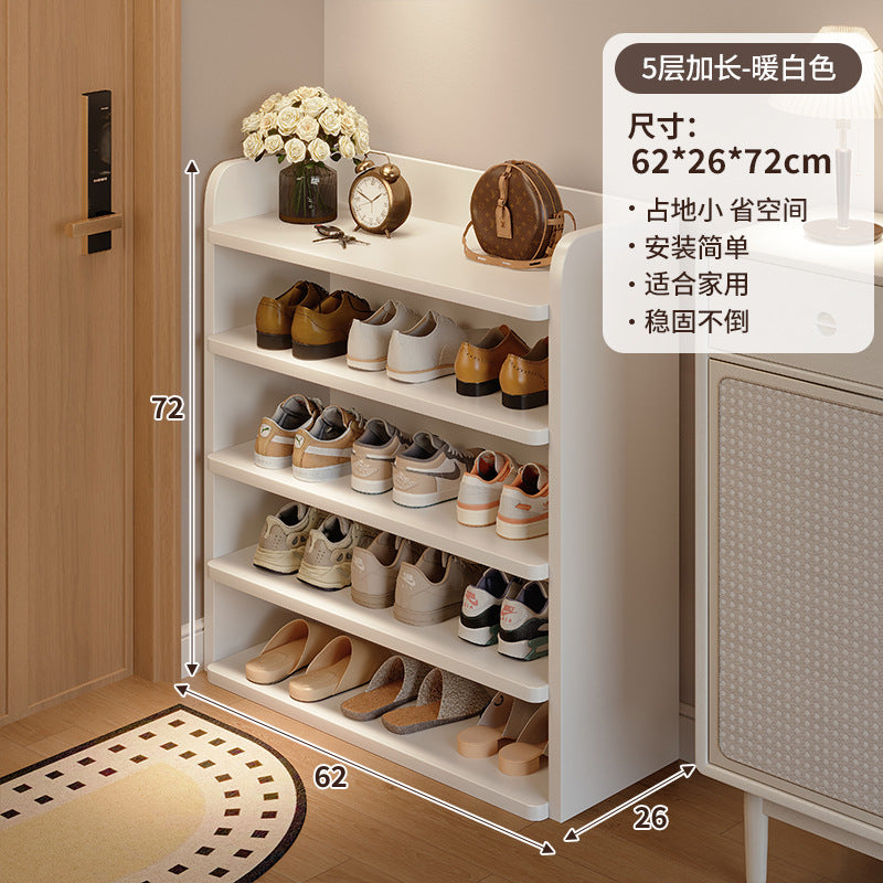 Shoe rack, multi-layer simple small and narrow rental house at the entrance of the home, rental good things 2025 new indoor shoe cabinet