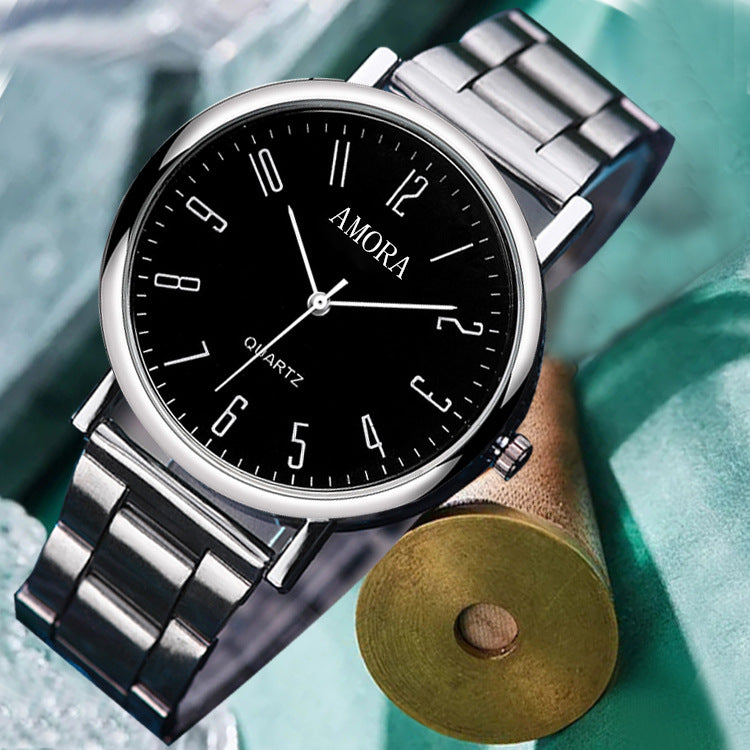 Amora factory direct: affordable, minimalist quartz men's watches - wholesale leather strap gift watches for men