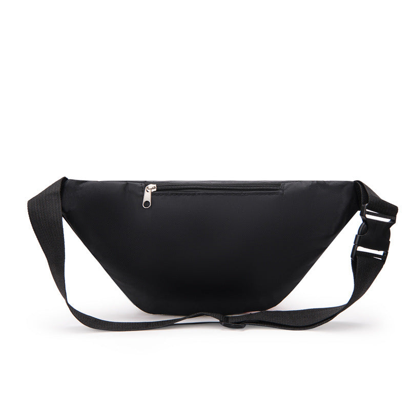 Fanny pack wholesale men's sports waist bag mobile phone fanny pack outdoor polyester shoulder messenger bag men's breast bag wholesale
