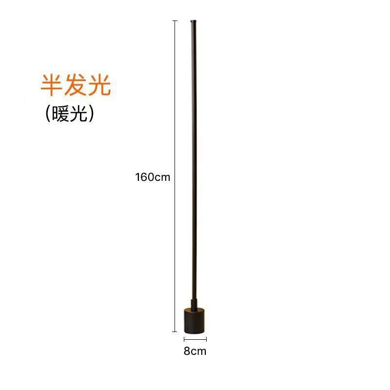 Nordic floor lamp led living room sofa corner floor lamp minimalist linear bedroom bedside lamp ambient lighting fixture