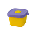 Food-grade silicone baby food storage container, fresh-keeping, freezer-safe, steamer-compatible, portable, airtight, silicone baby food bowl