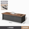 Saint li accessible luxury boss table and chair combination casual modern thickened paint leadership president manager supervisor table executive desk