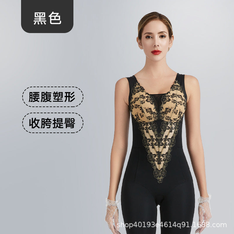 [clearance] hydrangea shapewear body shaping belly tightening waist lifting butt seamless shaping one-piece corset