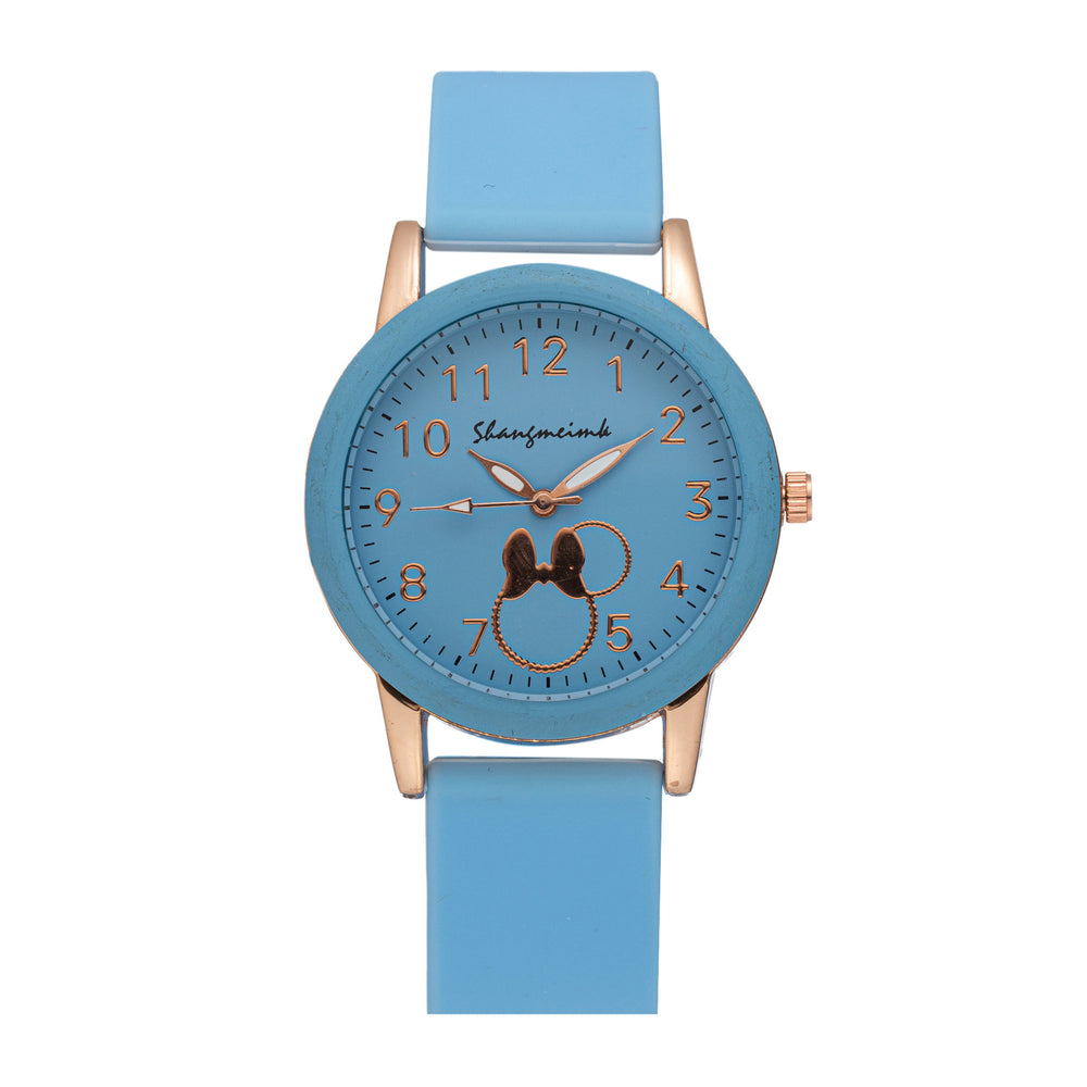 New arrival: cross-border kids' rabbit-themed silicone quartz watch - fresh, minimalist, and stylish. wholesale direct from the manufacturer