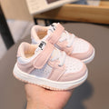 Kids' athletic shoes - boys' and girls' sneakers -  spring/autumn korean style panda white boys' baby shoes - single shoes - first walking shoes
