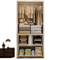 60cm extra-large, heightened & thickened baby wardrobe - simple kids' closet for clothes storage and organization