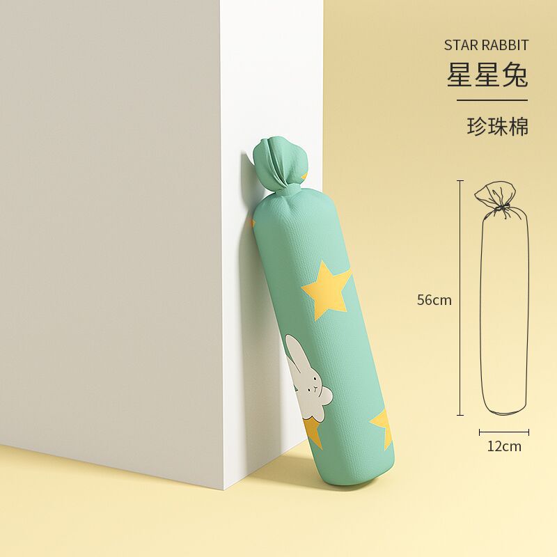 Baby candy pillow, infant soothing pillow, sleep aid for 2-month-olds, anti-startle & anti-turn pillow, side sleeper pillow, pomelo leaf hug pillow