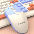 Viper km300 wired office business keyboard and mouse combo - stylish color scheme for desktop and laptop