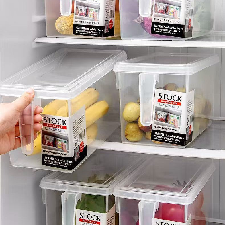 Food-grade eggs, refrigerator fresh-keeping storage box, transparent food, fruit and vegetable storage fuse box, one piece will be sent on behalf of you.