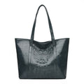 Crocodile pattern women's bag large capacity satchel bag fashioncasual shoulder bag tote bag 2022new arrival dropshipping