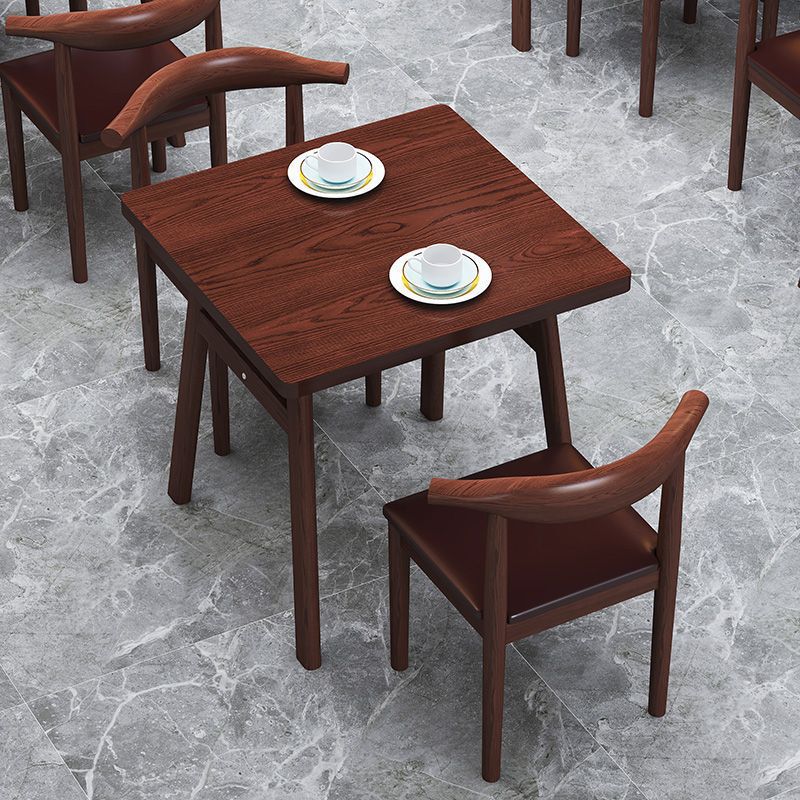 Complete dining table and chair combination Snack bar Milk tea breakfast shop restaurant table and chair canteen dining table and chair commercial restaurant table and chair