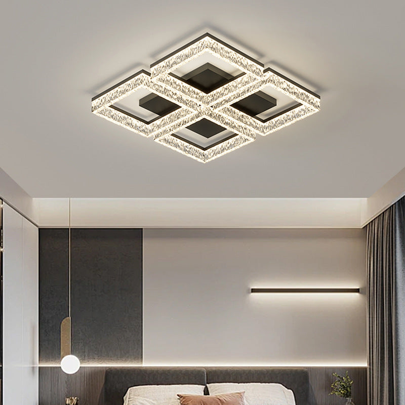 [Strict selection] 2025 new modern simple atmospheric ceiling lamp Nordic light luxury high-end ice crack lamp