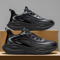 Men's sneakers: 2026 spring collection - leather, waterproof, ultra-lightweight, shock-absorbing, soft sole, casual running shoes, trendy footwear