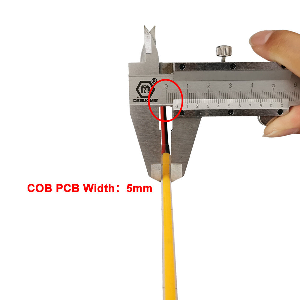 COB light strip 5mm12V self-adhesive light strip cabinet wardrobe wine cabinet linear lighting Mijia COB light strip