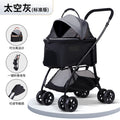 Inlair pet stroller - foldable dog and cat carrier for small breeds like poodles - lightweight pet stroller for amazon pet stores