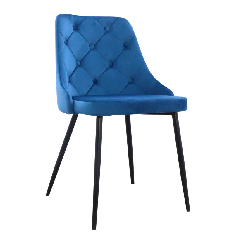 Luxury high-end stool backrest chair - italian minimalist style for home, hotel, and restaurant use - simple dining chair