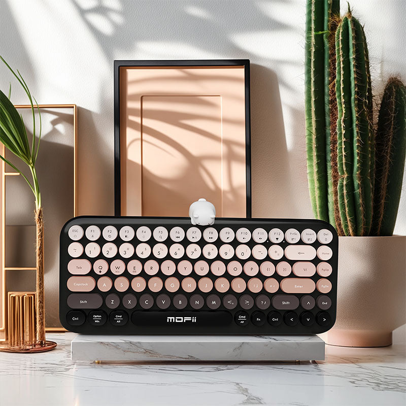 Mofii skyscraper hand anni dual-mode wireless bluetooth keyboard - mechanical feel, external connectivity for phones and tablets - factory direct