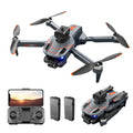 s115 brushless drone aerial photography hd triple camera obstacle avoidance quadcopter optical flow positioning remote control aircraft