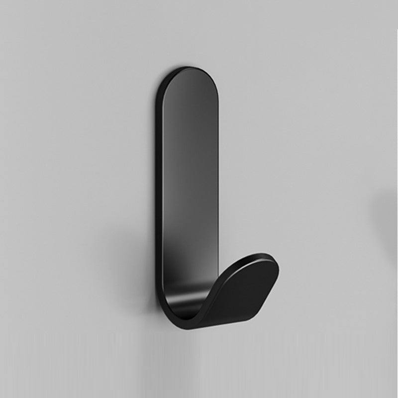 Thickened hook strong adhesive punch-free traceless adhesive hook wall sticker wall load-bearing kitchen bathroom door back hook