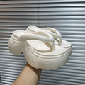 2026 new trendy thick-soled flip-flops for women - summer outdoor fashion sandals