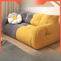 Tatami sofa bean bag lying bedroom balcony fabric sofa small apartment rental house