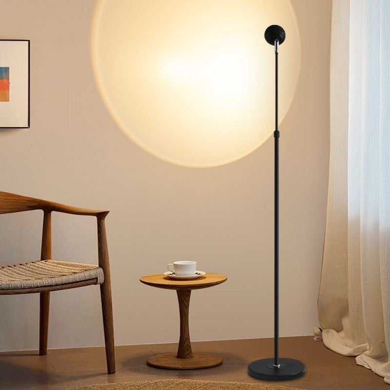 Little red riding hood umbrella sunset lamp - trending decorative floor lamp for beauty salons, high-end live streaming backdrops, and sunset ambiance lighting