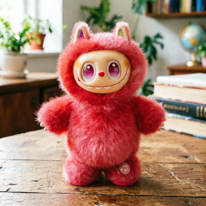 The soft fufulabubu electric stuffed doll can learn to speak and dance, giving the baby full healing companionship