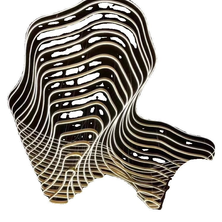 Non-standard custom lighting industrial wind wrought iron new Chinese chandelier ceiling lamp modeling lamp restaurant to map custom lamps