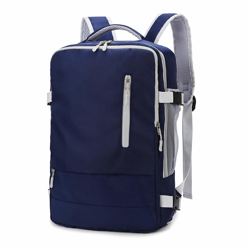 New backpack wholesale large capacity outdoor travel bag shoe compartment fashion mommy bag short trip computer student schoolbag