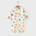 Baby clothes autumn and winter quilted warm cotton clothes newborn rompers pure cotton onesies baby thickened stylish winter outfits