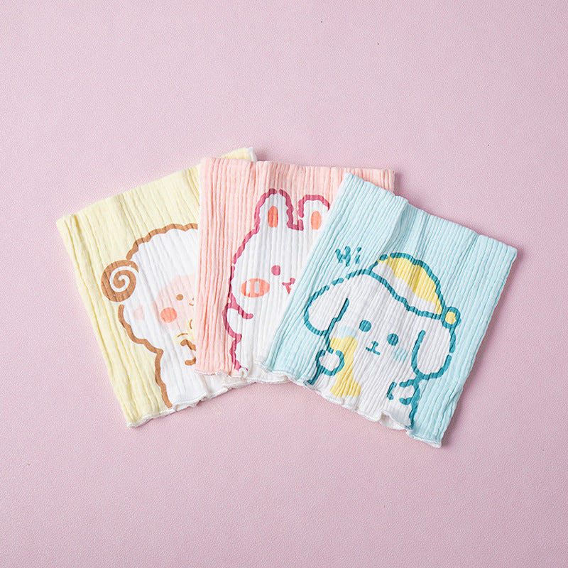 Newborn pure cotton belly band, seamless high-elastic baby belly wrap, cute infant belly protector, stretchy baby belly band