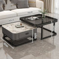 Rock slab coffee table living room for homenew arrivalaccessible luxury marble table foldablenormcore coffee table small apartment