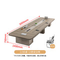 3.0m table+10 meeting chairs