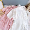 new girls' summer dress - lightweight korean style, slimming, elegant blazer dress for toddler and young girls, princess style