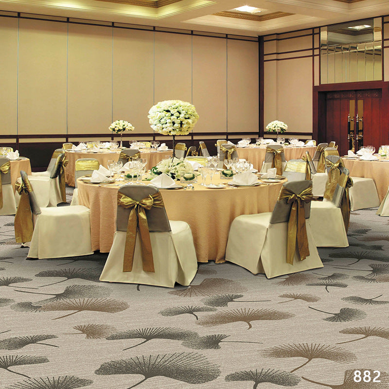 Ready-to-ship printed carpets for hotels and guesthouses, suitable for hallways, corridors, banquet halls, clubs, and billiard rooms. fire-resistant carpet