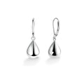 European and american new tear drop leverback earrings, fashionable teardrop dangle earrings, elegant and chic women's party and commute jewelry