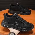 Men's safety shoes - spring work boots: waterproof, slip-resistant, wear-resistant, slip-on sneakers for construction, sports, casual wear, and work