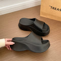 Thick sole slippers for women 2026new arrivalpopularinssummerevaplatform shoesbottom beach non-slip heightening sandals for women