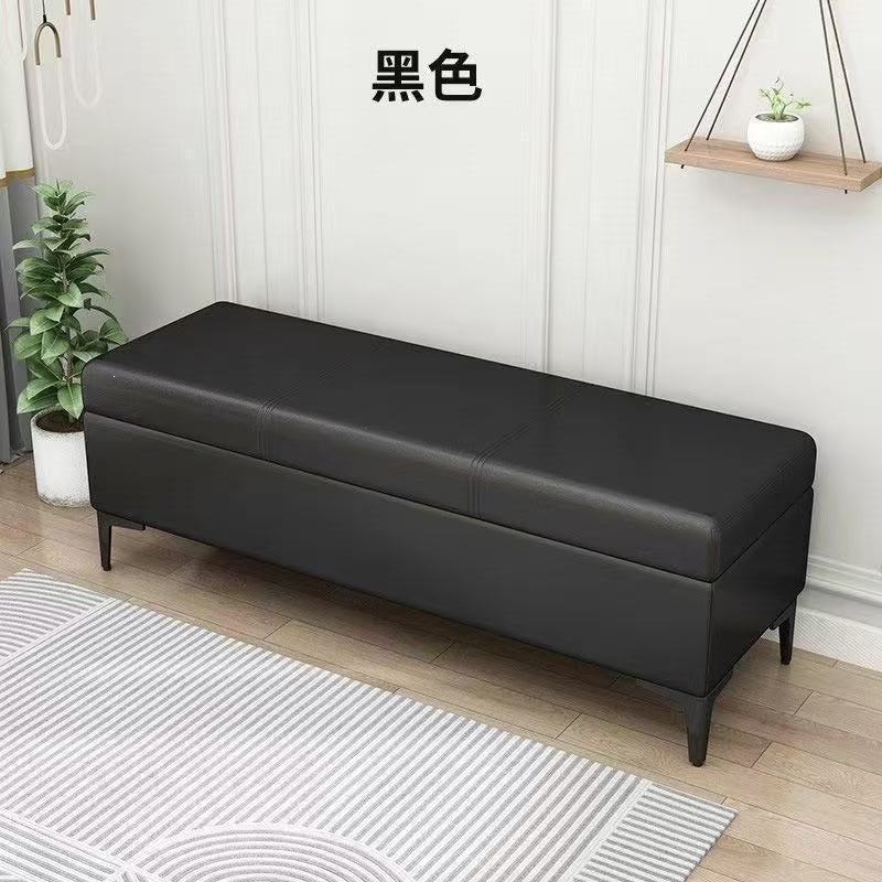 Simple storage stool storage stool box clothing store sofa stool foot stool for home shoe changing stool solid wood stool